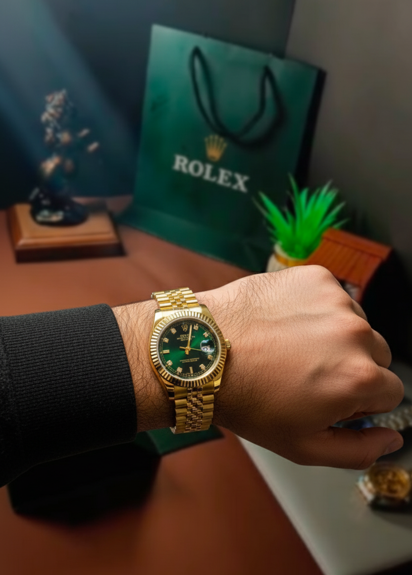 Rolex Golden Green Dial
