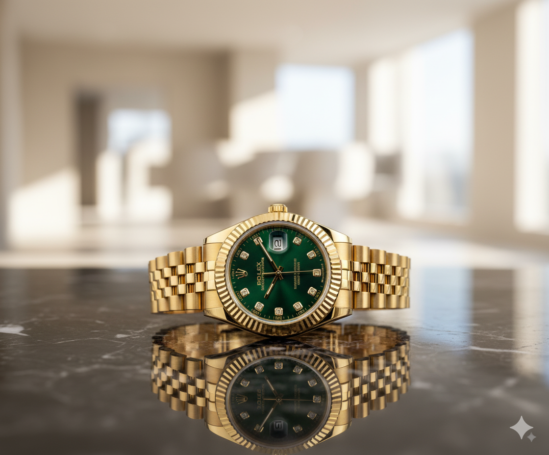 Rolex Golden Green Dial